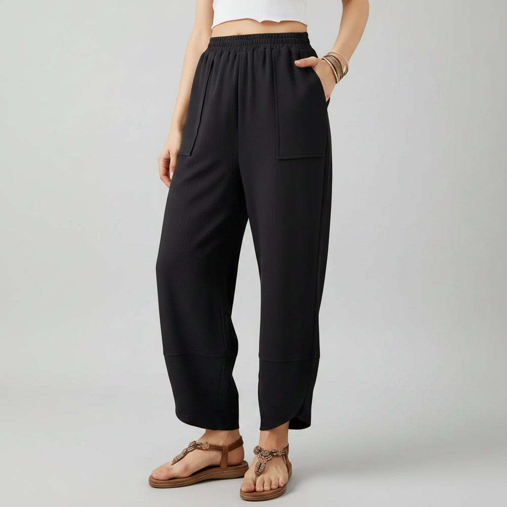 CLEARANCE SALE🔥Women Pants Casual Loose Fit Straight Leg Lightweight Summer Trousers