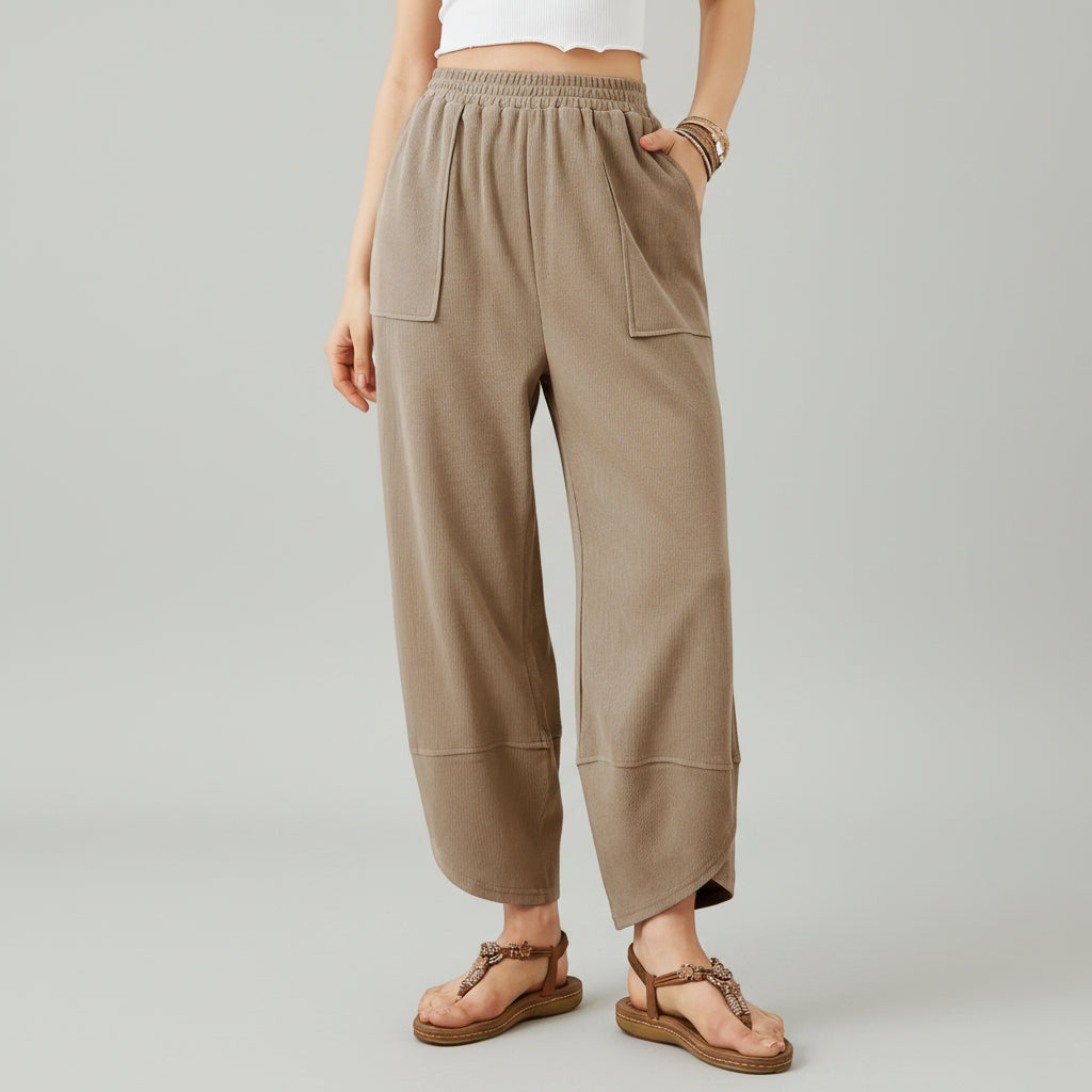 CLEARANCE SALE🔥Women Pants Casual Loose Fit Straight Leg Lightweight Summer Trousers