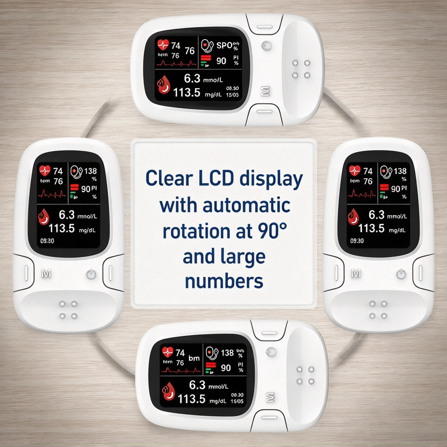 🩸Smart Non-Invasive Glucose Meter – Simple, Convenient & Easy to Use ✨