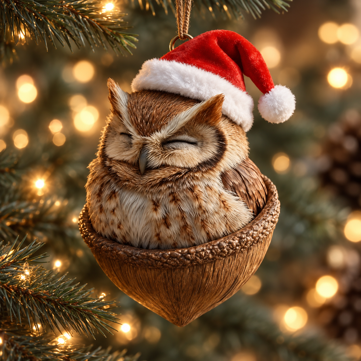 2026 Holiday Best Seller 🎁 Forest Friends Acorn Ornaments – Cozy Woodland Christmas Décor | Up to 70% OFF