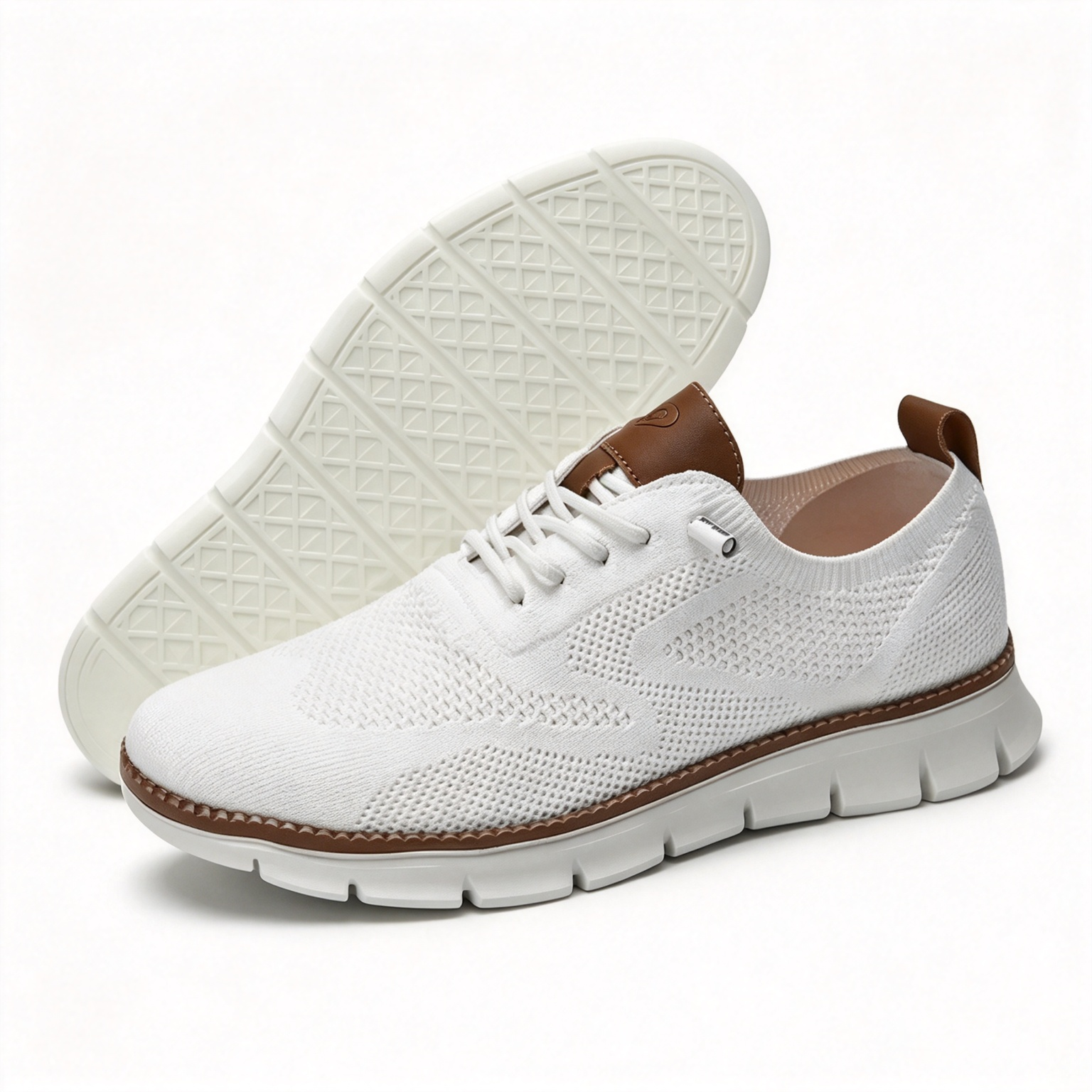 💥Secret Offer🔥 Ultra Comfy Men's Breathable Knit Lace-Up Casual Shoes