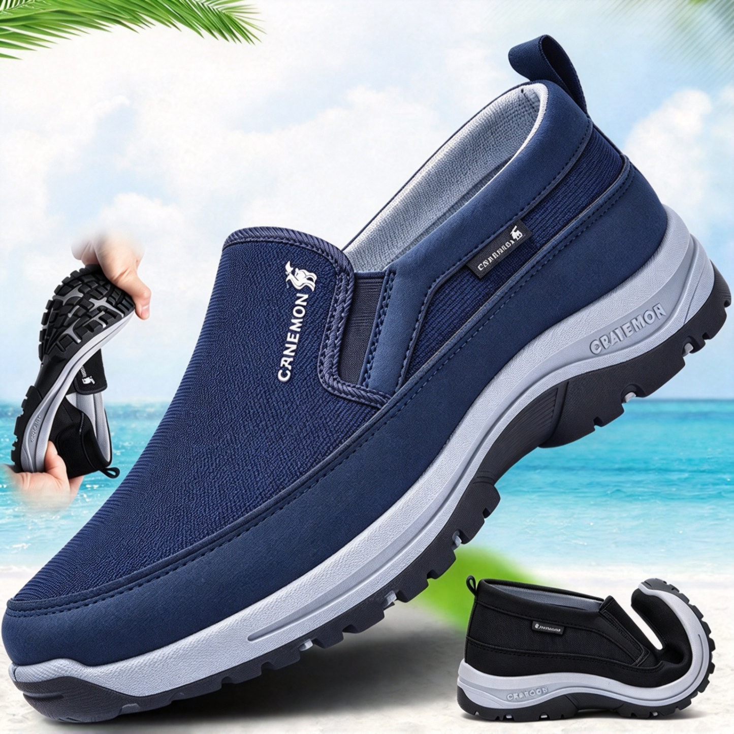 New Arrival Shock Absorbent Lightweight Outdoor Sports Hiking Casual Shoes