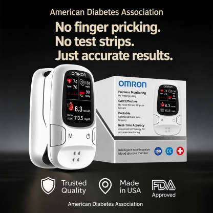 🩸Smart Non-Invasive Glucose Meter – Simple, Convenient & Easy to Use ✨
