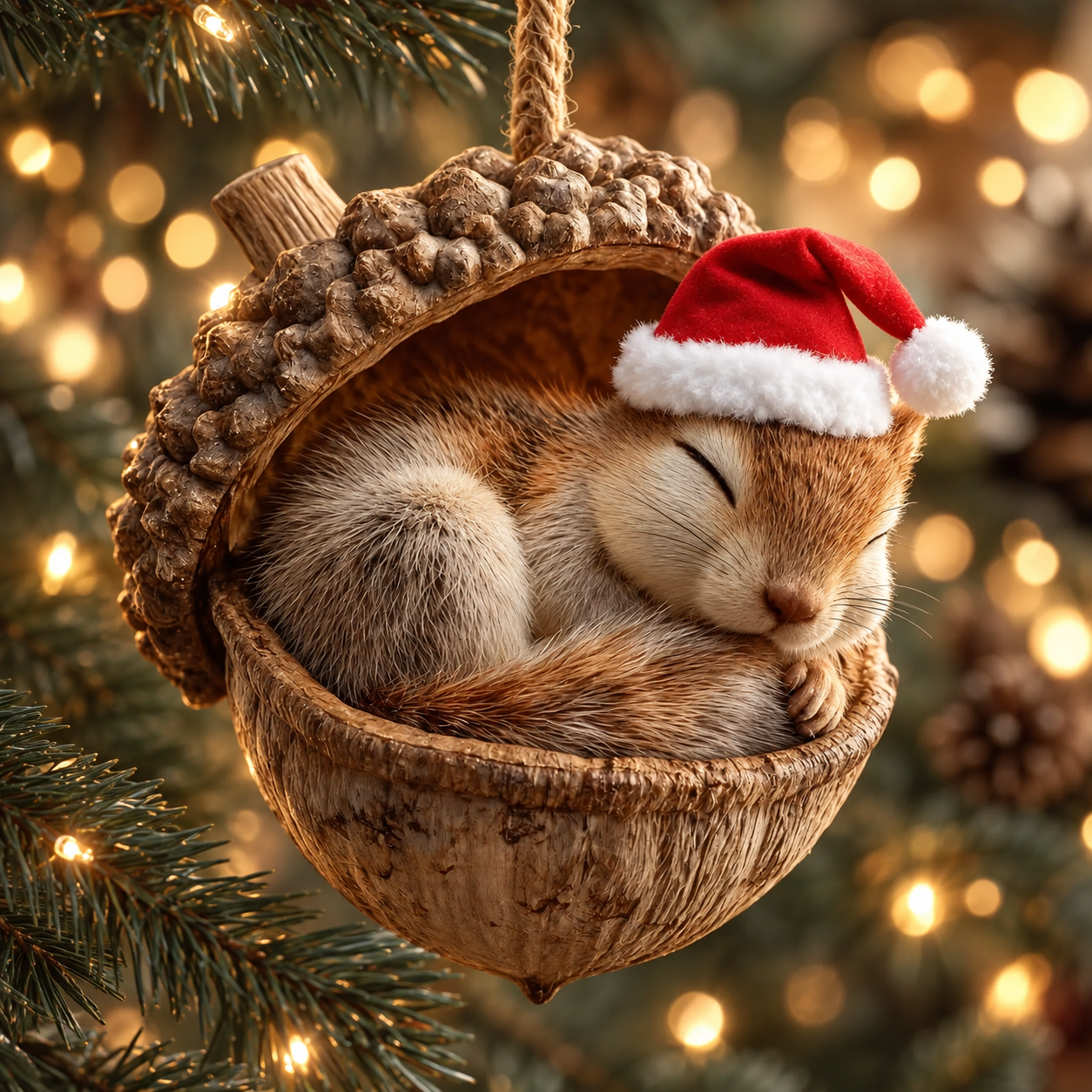 2026 Holiday Best Seller 🎁 Forest Friends Acorn Ornaments – Cozy Woodland Christmas Décor | Up to 70% OFF