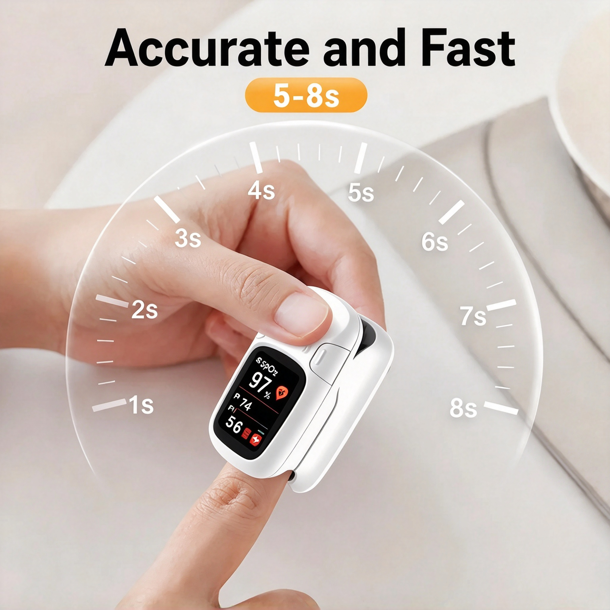 🩸Smart Non-Invasive Glucose Meter – Simple, Convenient & Easy to Use ✨