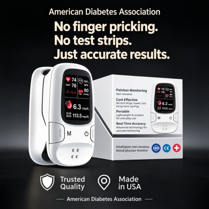 🩸Smart Non-Invasive Glucose Meter – Simple, Convenient & Easy to Use 