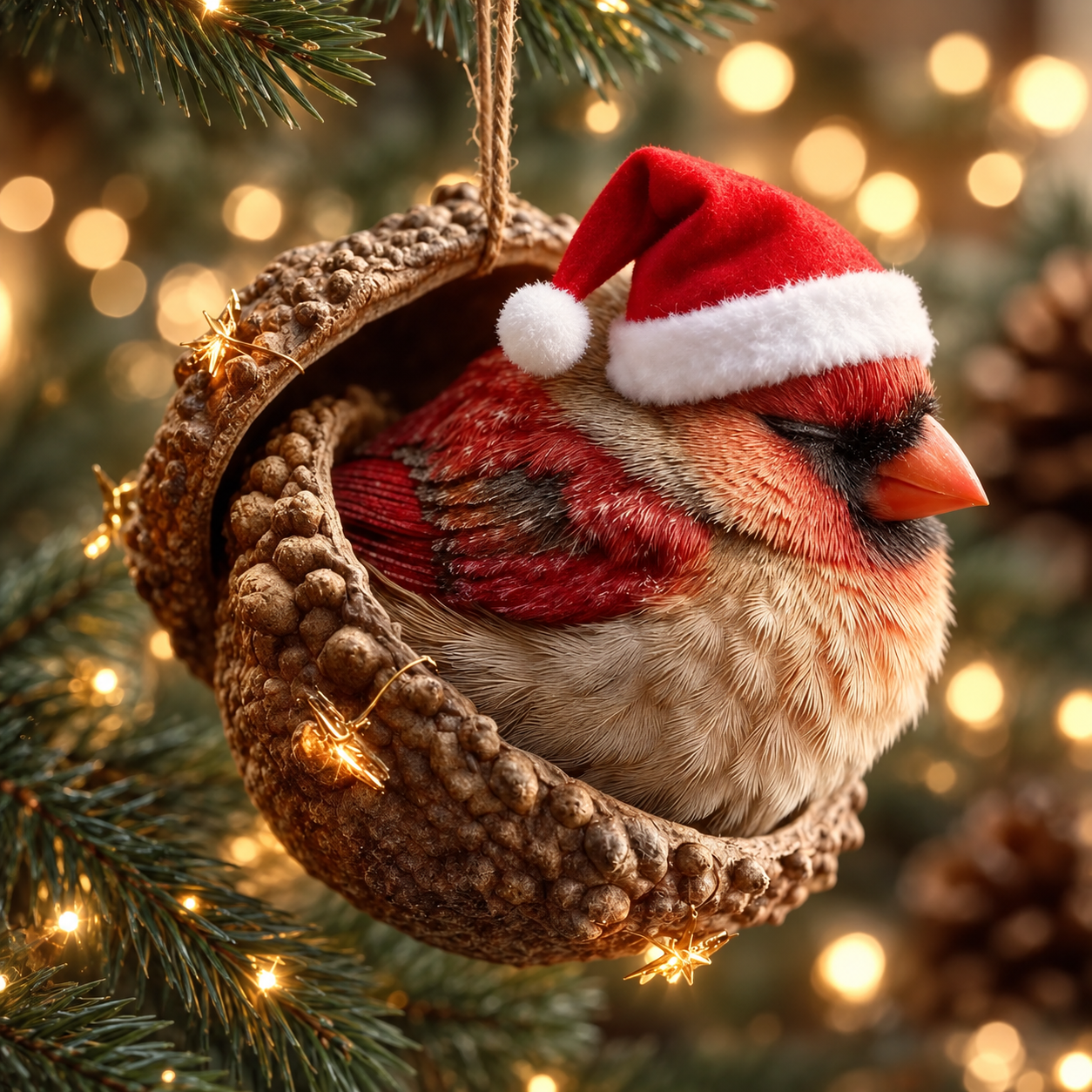 2026 Holiday Best Seller 🎁 Forest Friends Acorn Ornaments – Cozy Woodland Christmas Décor | Up to 70% OFF