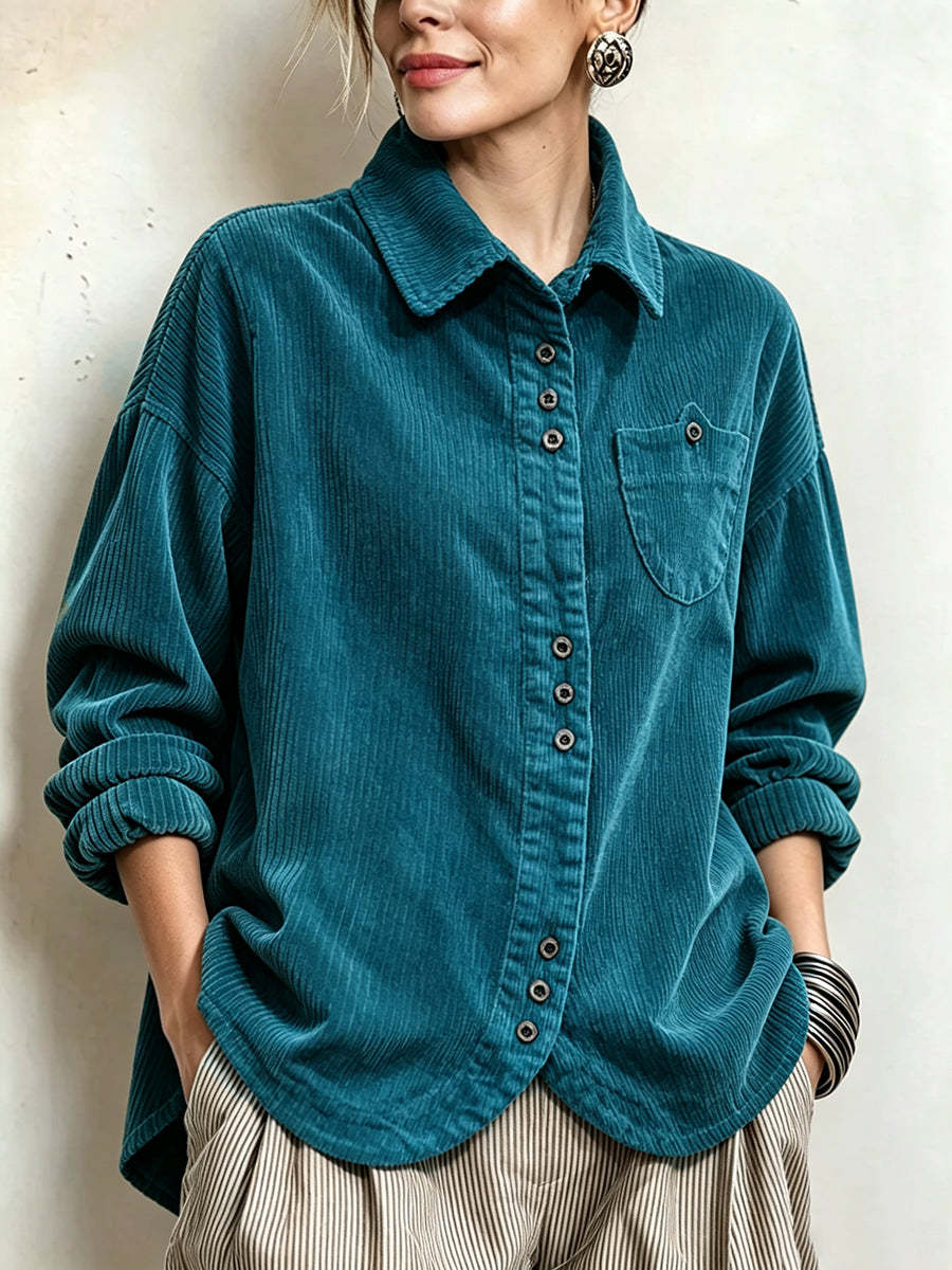 Casual Corduroy Shirt