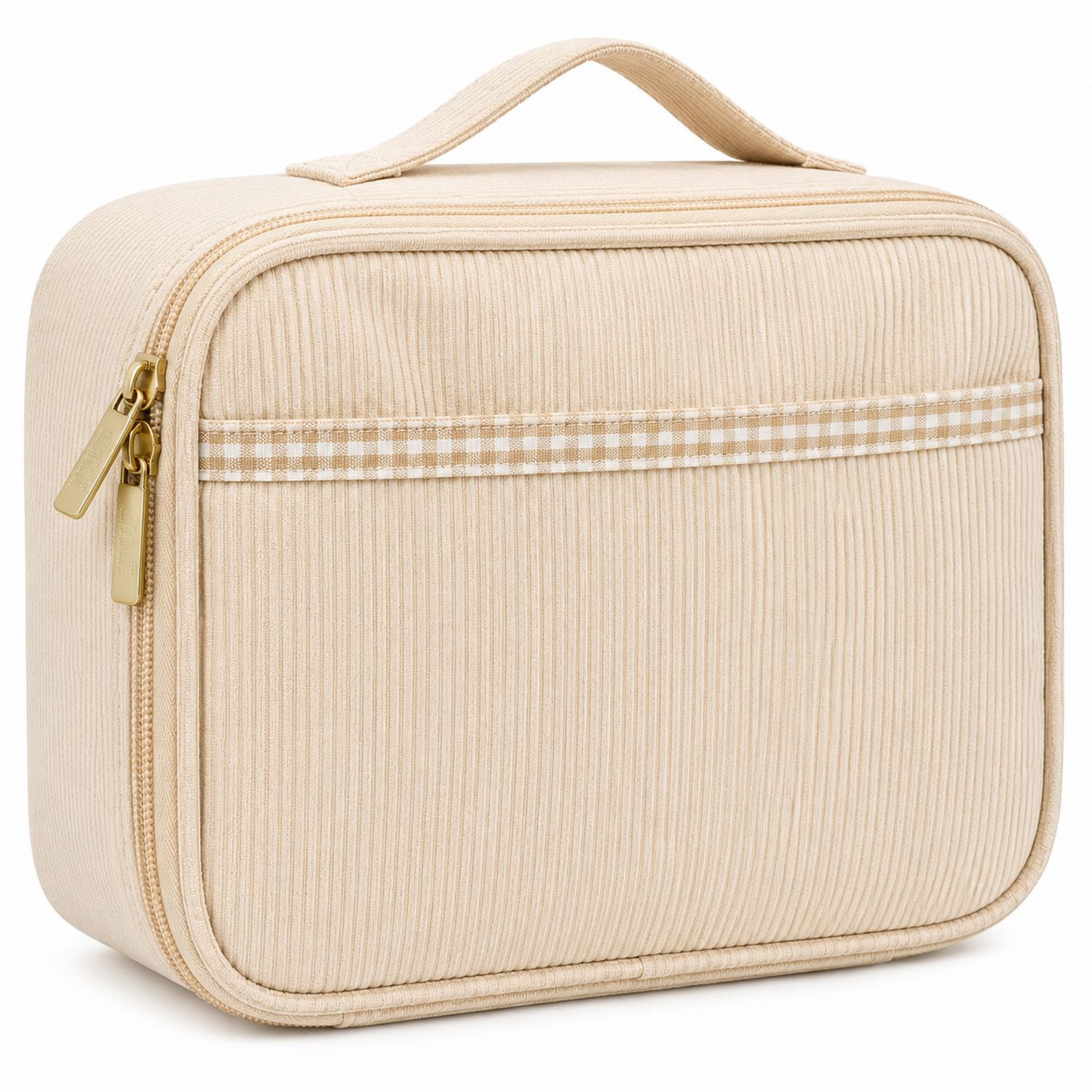 Borsa Termica da Pranzo Beige con Manico