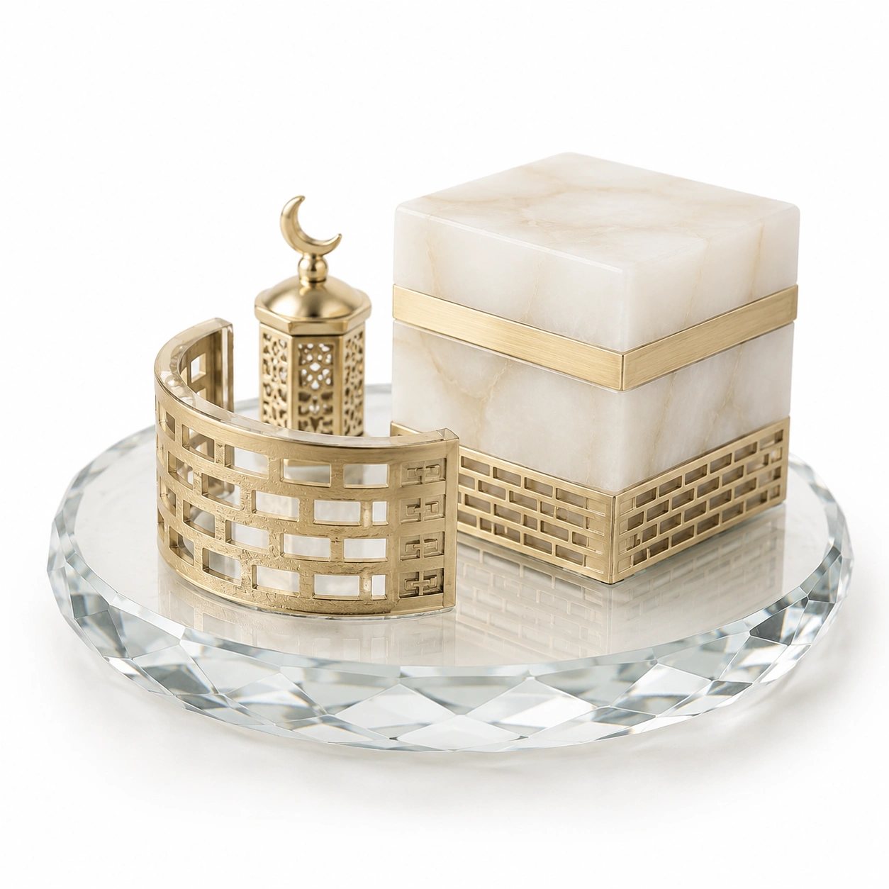 Kaaba Deko Set mit Kristalltablett-NovelleaLiving