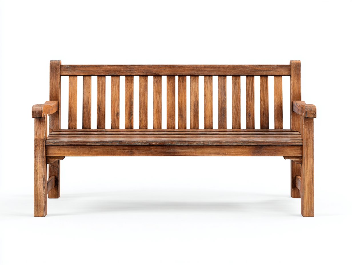 Panche da giardino - Legno - 148x61x91 cm - Marrone caldo - Stile classico-Lumanihaus