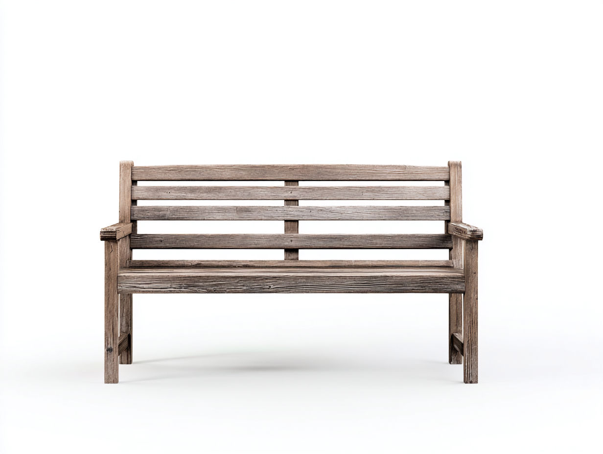 Panche da giardino - Legno - 150x60x90 cm - Grigio naturale - Stile rustico-Lumanihaus