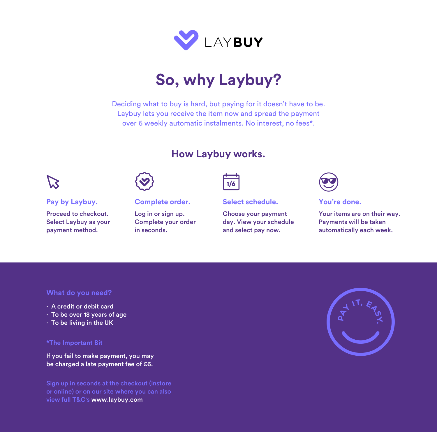 How Laybuy Works?