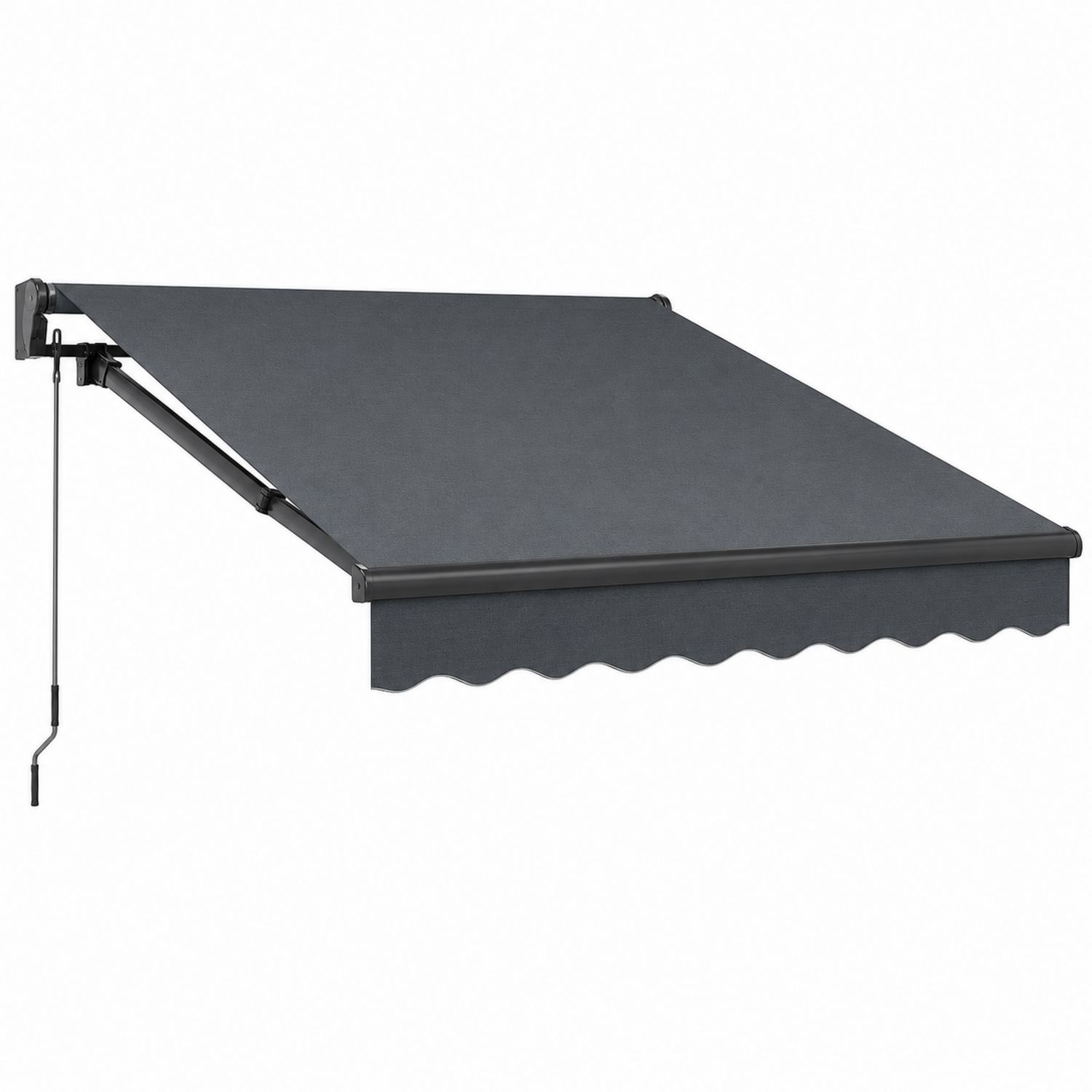 Tenda da Sole in Poliestere Antracite 300x250cm