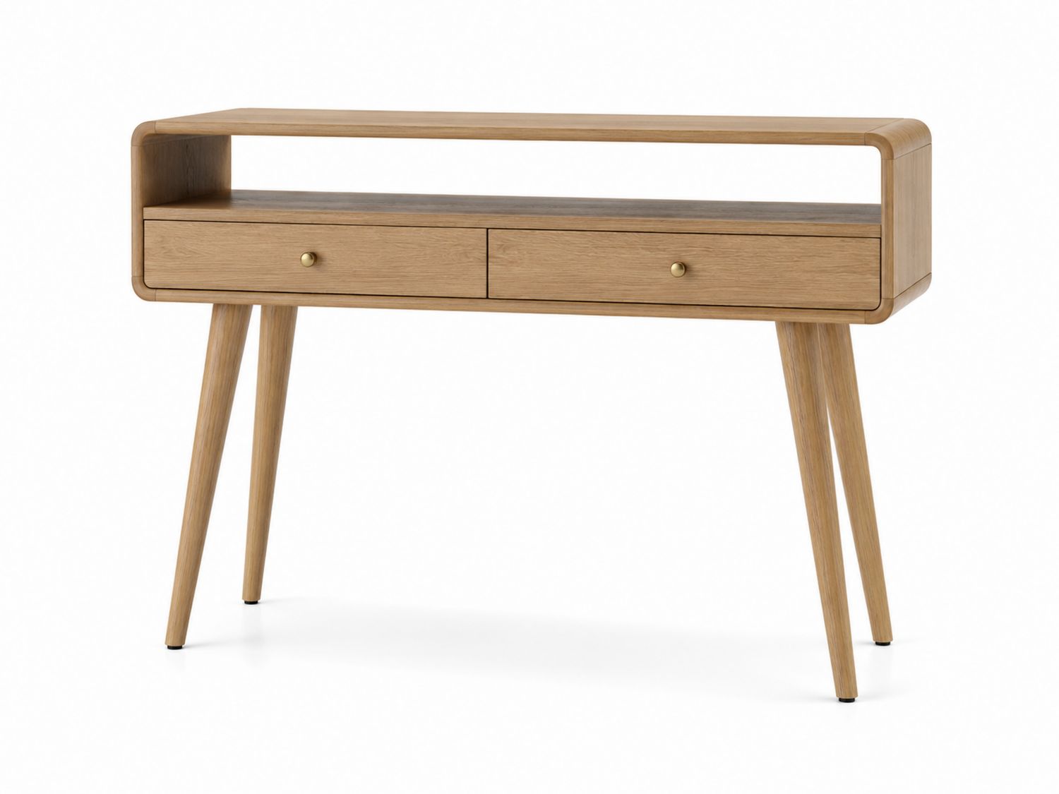 Consolle in Rovere con Cassetti