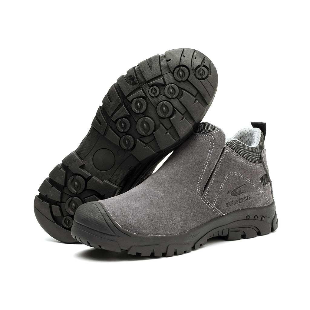 Men's Steel Toe Welding Boots - Rubber Sole | B111