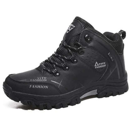 Men's outdoor waterproof mountaineering snow sports shoes