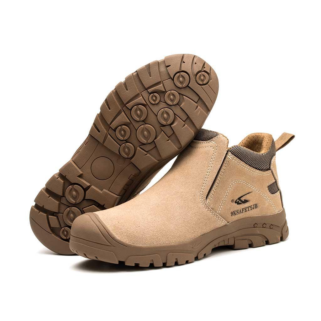 Men's Steel Toe Welding Boots - Rubber Sole | B111