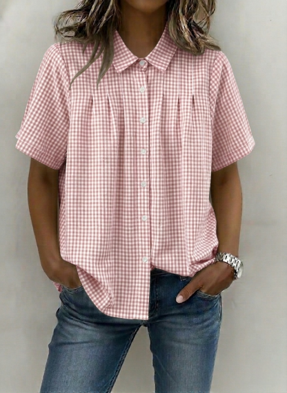 Today 49% off🔥Women’s Casual Gingham Checkered Shirt