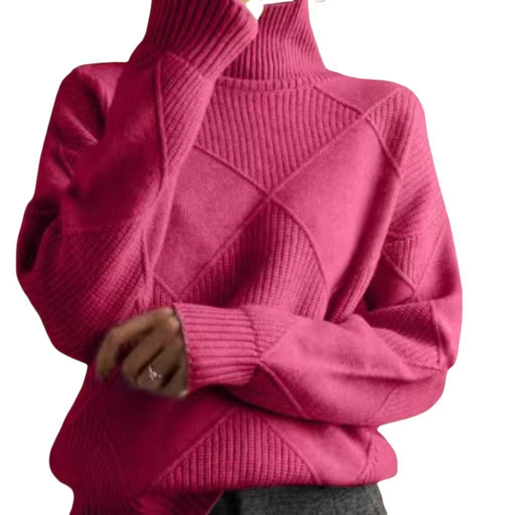 CASHMERE TURTLENECK SWEATER CARDIGAN