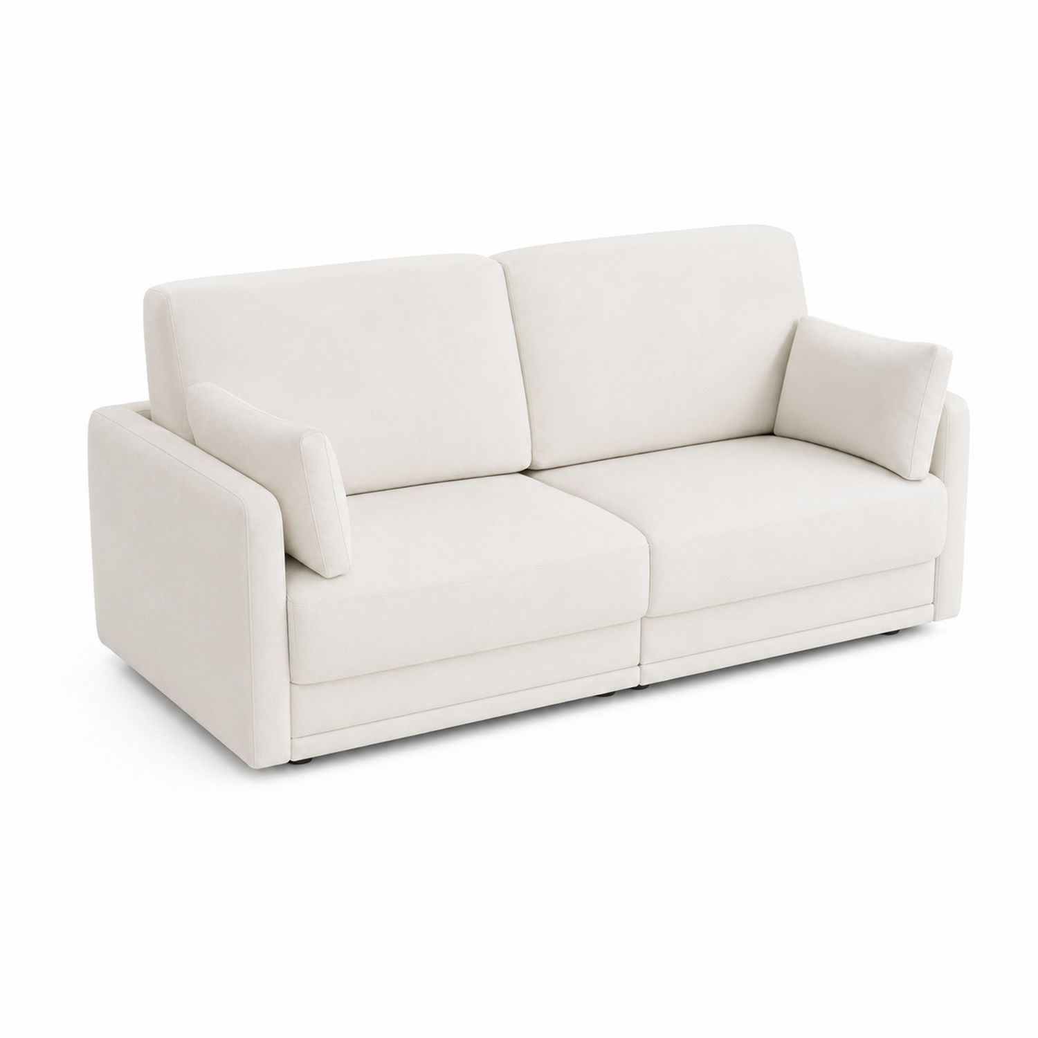 3-Sitzer Sofa Stoff Creme