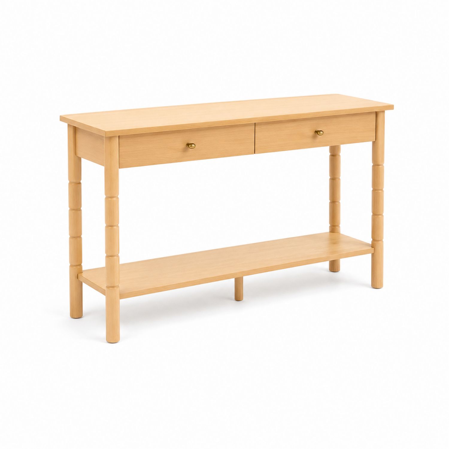Konsolentisch 120x40x80 cm Holz mit Schubladen