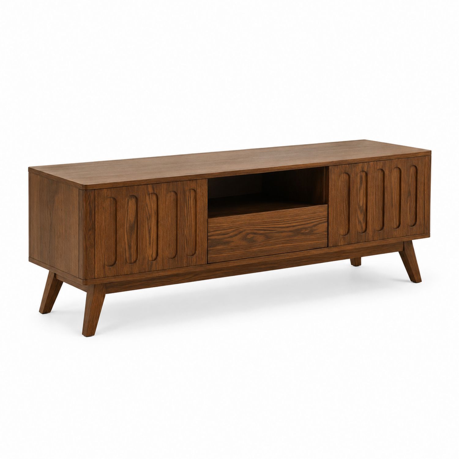TV-Schrank Holz Nussbraun 150x45x50 cm
