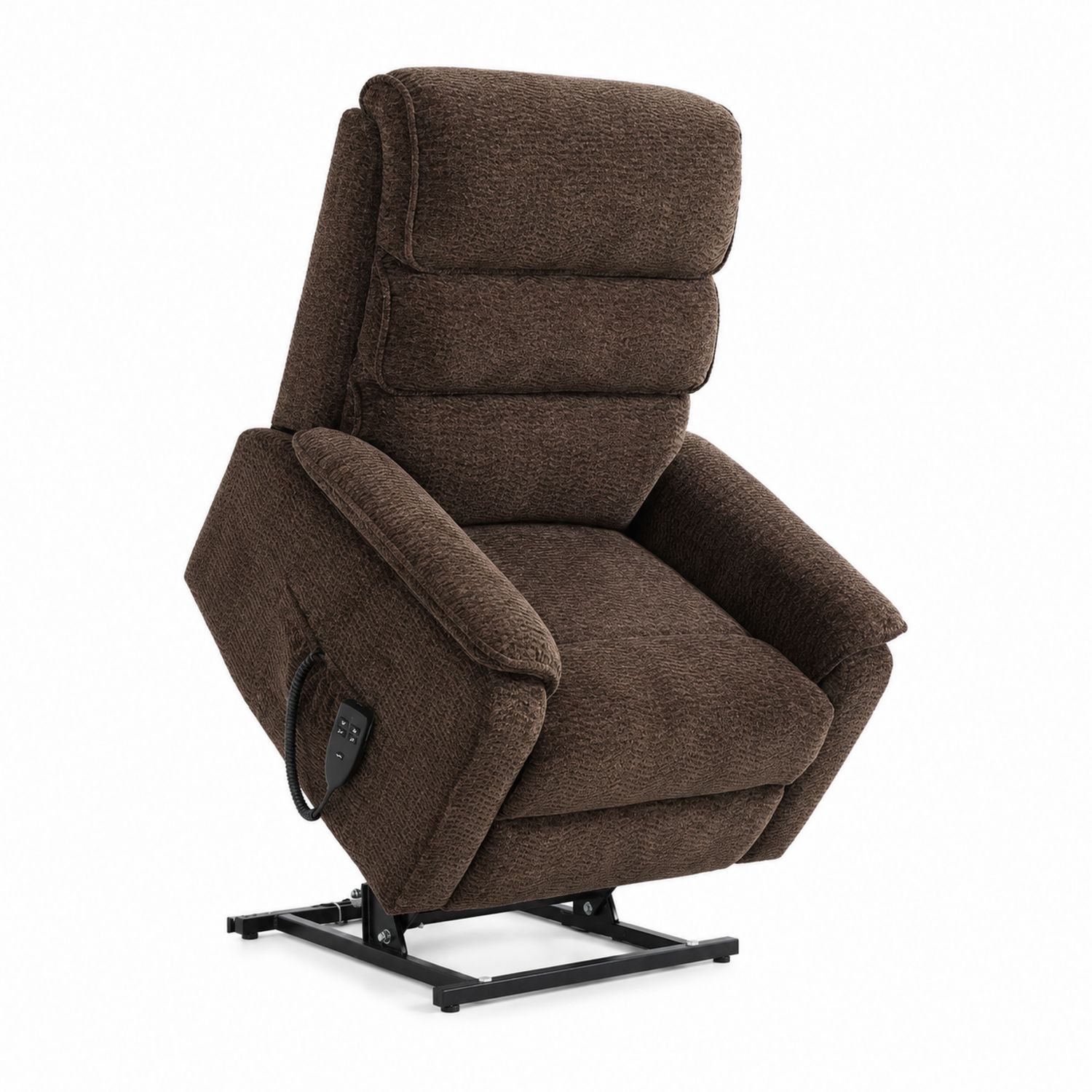 Polstersessel Elektrisch Polyester Braun 105x85x90cm