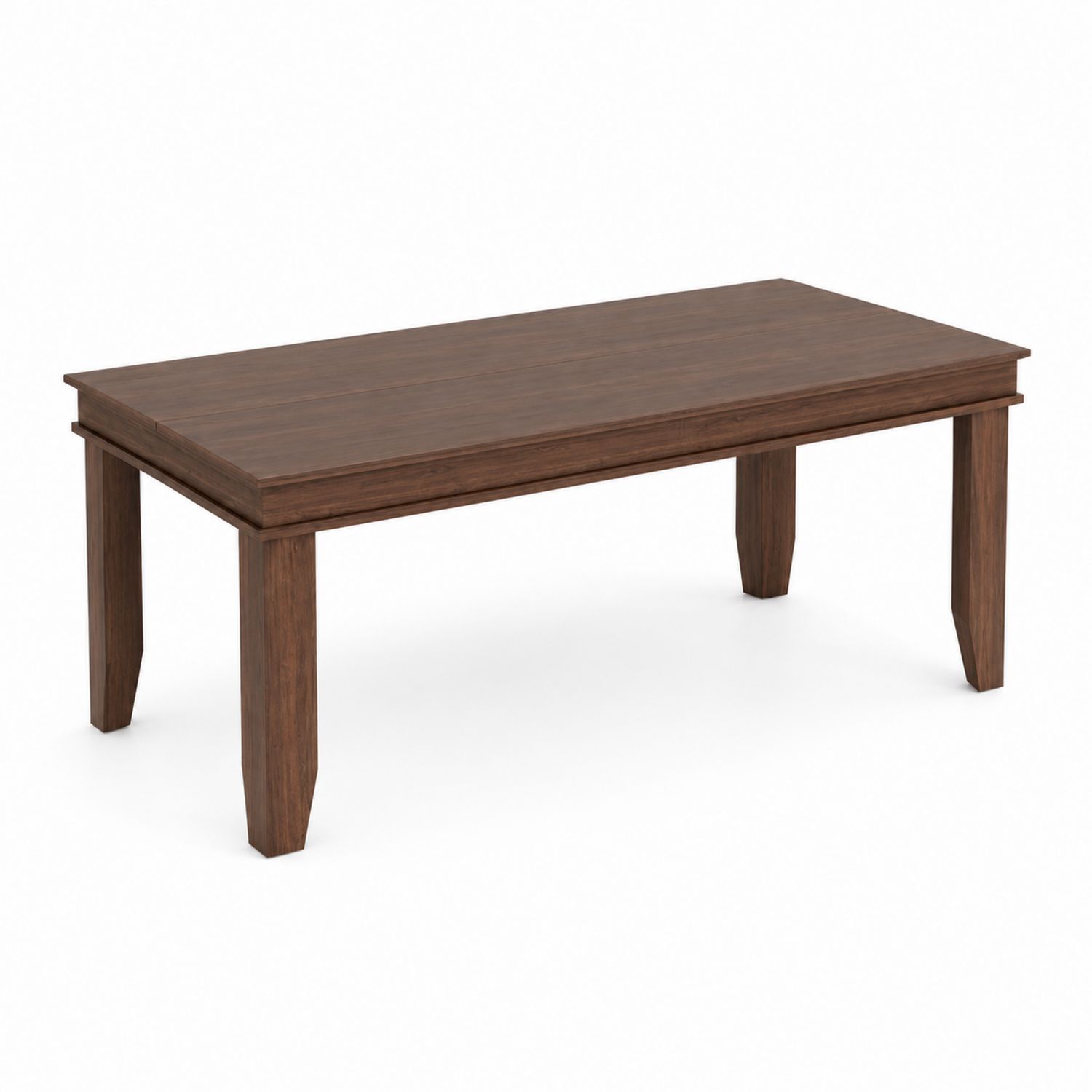 Esstisch rechteckig aus Holz 180x90 cm Walnuss