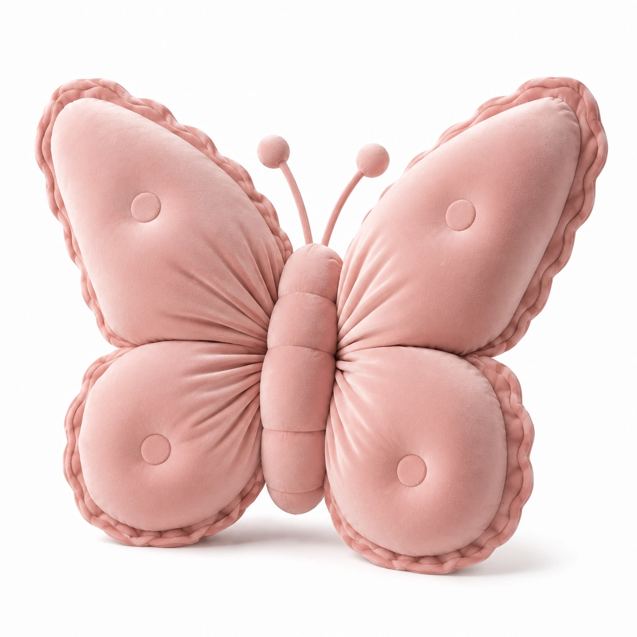Cuscino Decorativo a Forma di Farfalla Rosa-HOMEVETRA