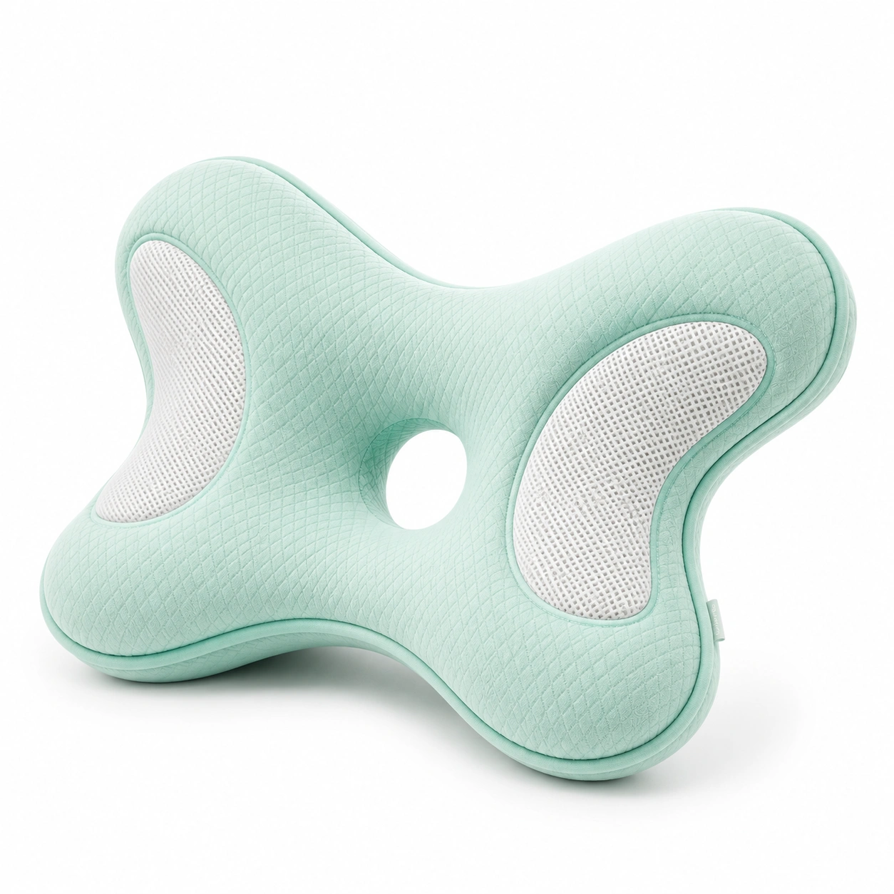 Cuscino Ergonomico Verde 50x30x15cm-HOMEVETRA