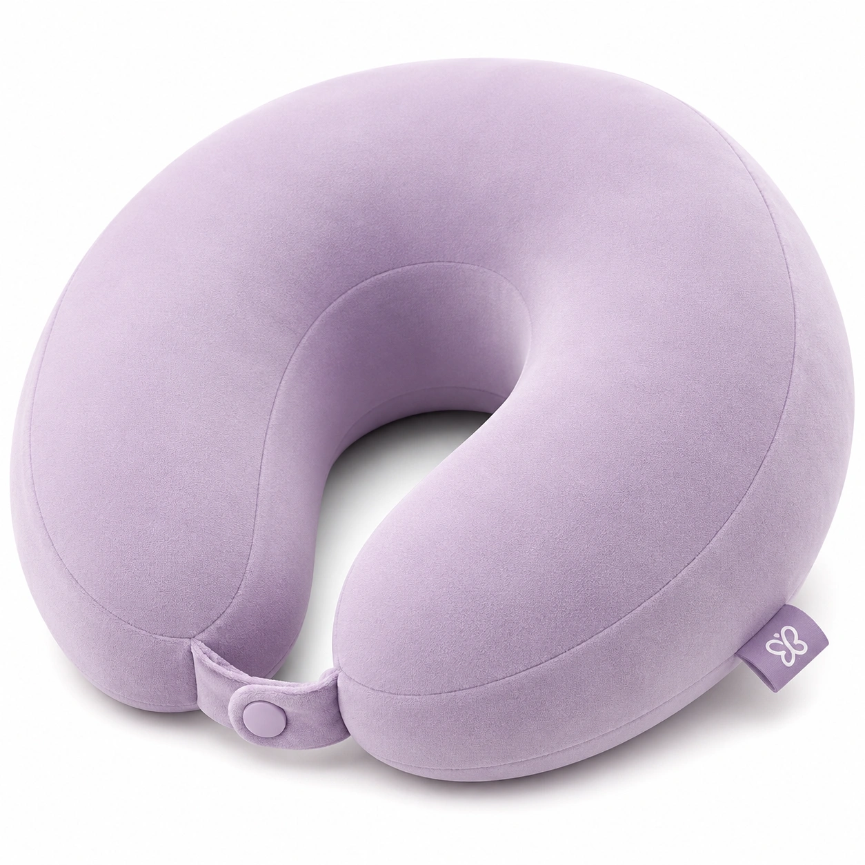 Cuscino ergonomico da viaggio in schiuma viscoelastica Colore Lavanda-JORQELVIN