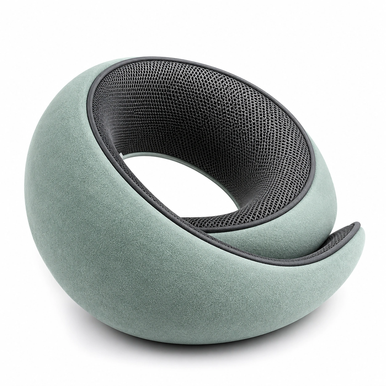 Sedia Ergonomica Futuristica Verde Menta e Nero-JORQELVIN