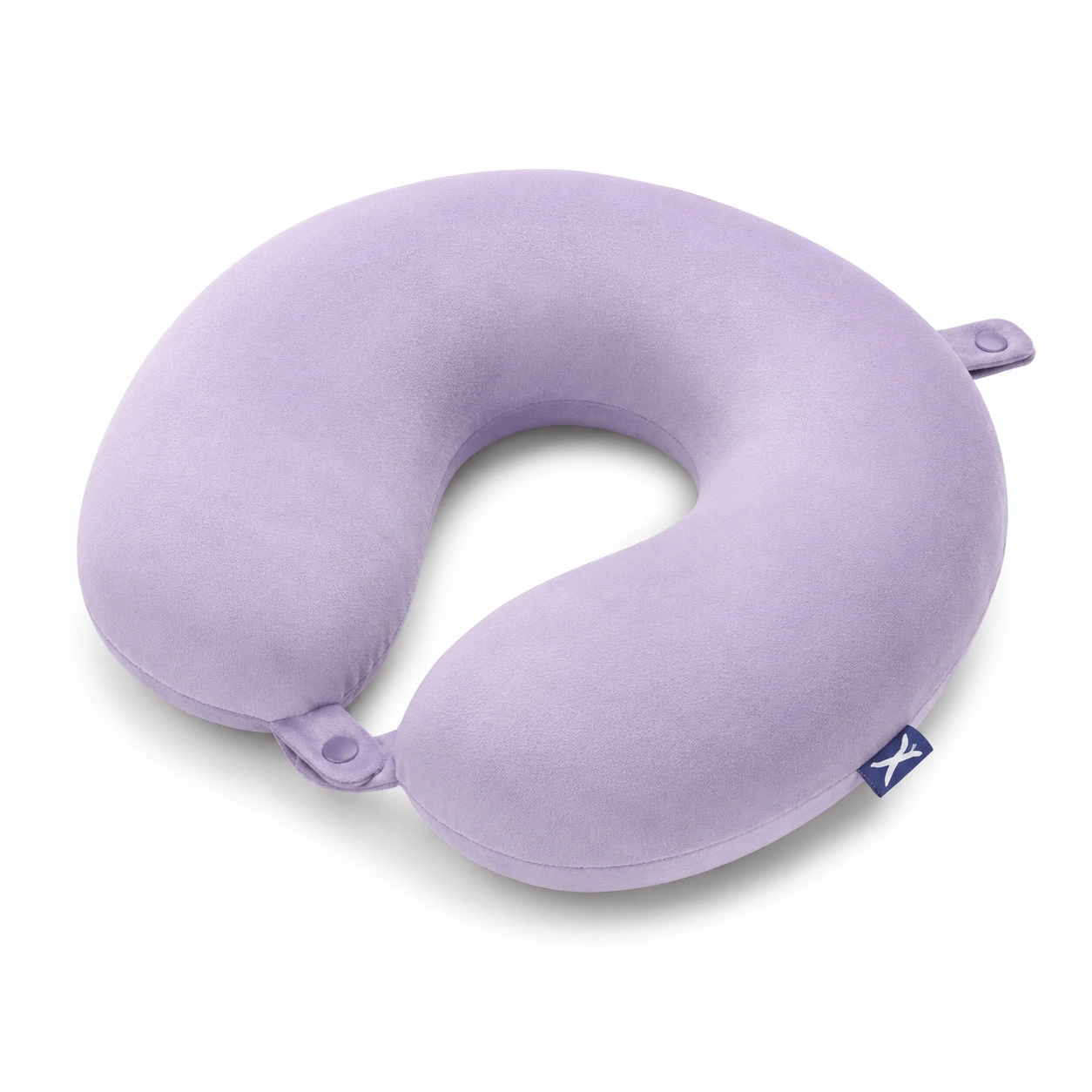 Cuscino da Viaggio Ergonomico a Forma di U Viola-JORQELVIN
