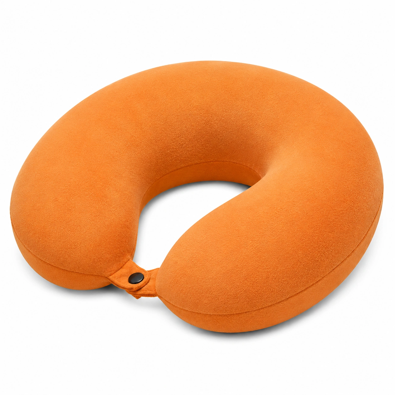 Cuscino da Viaggio a Forma di U Arancione-JORQELVIN