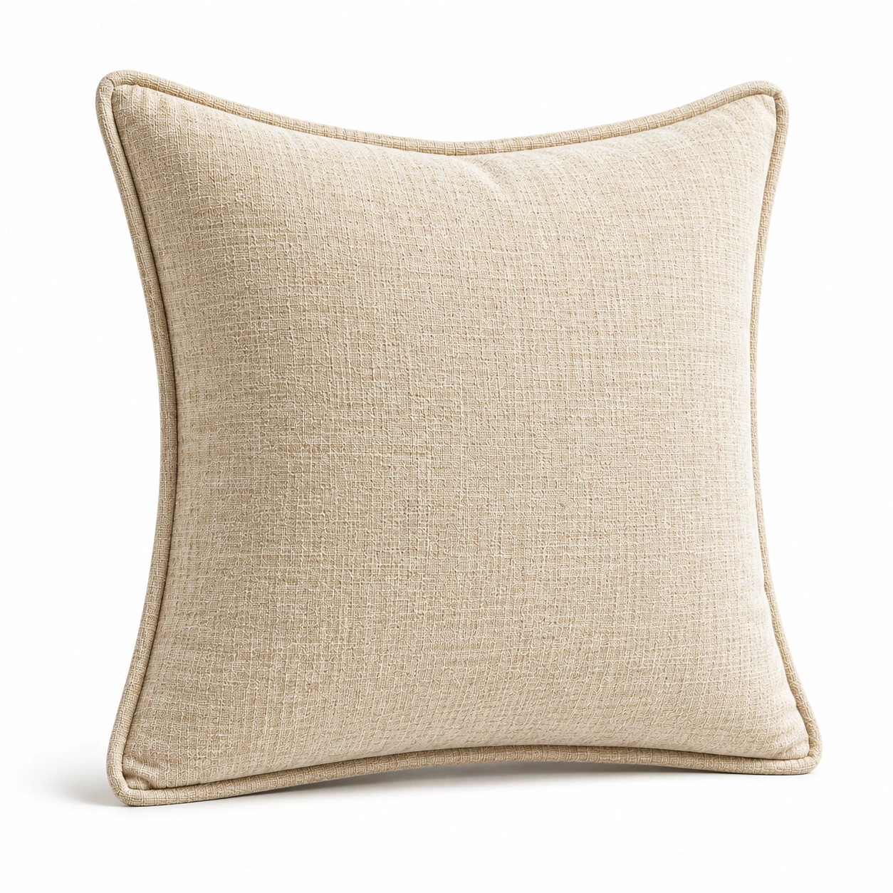 Cuscino Decorativo Quadrato Beige 45x45cm-JORQELVIN