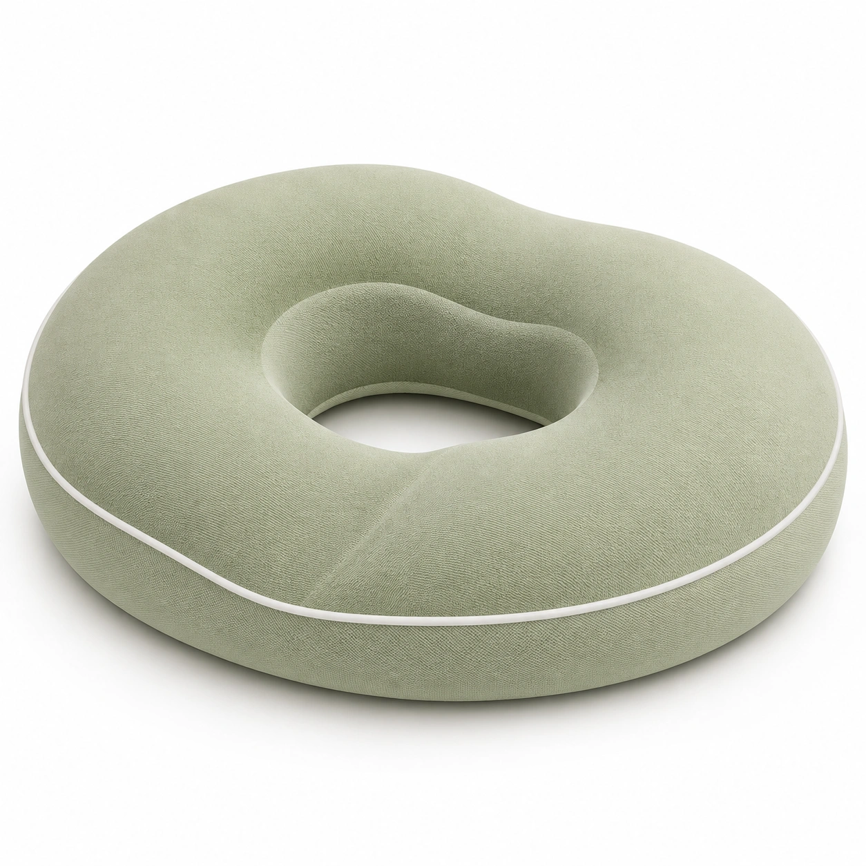 Cuscino Ortopedico a Forma di Ciambella Verde 40x40 cm-JORQELVIN