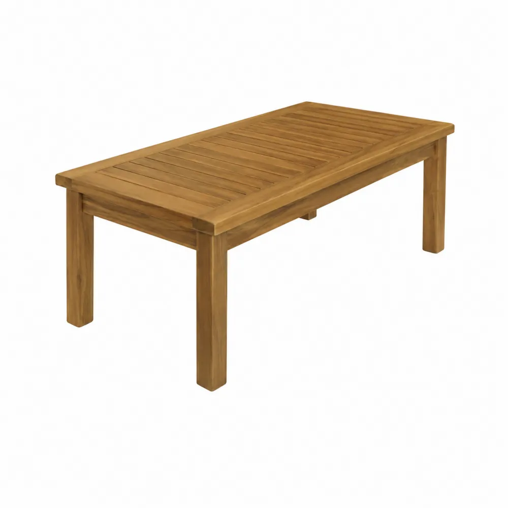 Stolik Ogrodowy z Drewna Tekowego 120x60x45 cm
