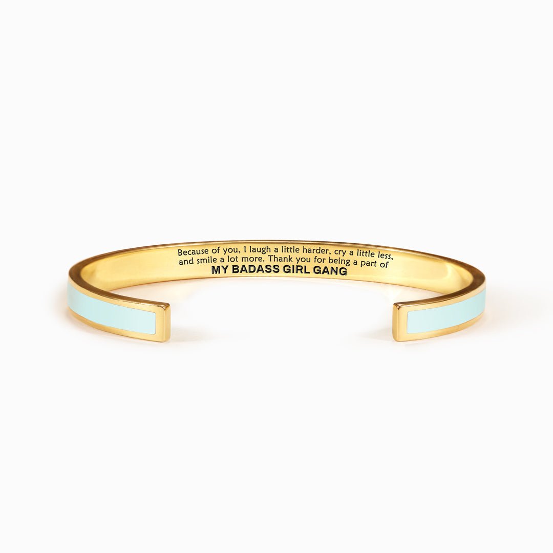 My Badass Girl Gang Multiple Color Bangle-belovejewel.com