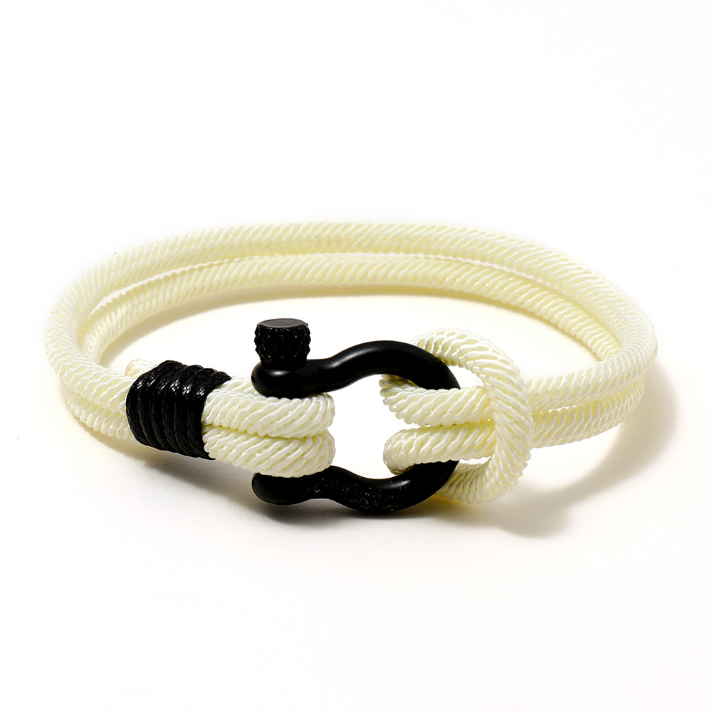 To My Daughter Love You Forever Nautical Bracelet-belovejewel.com