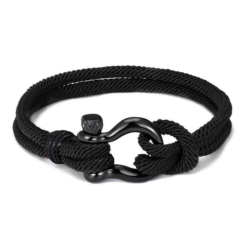 To My Son Love You Forever Nautical Bracelet-belovejewel.com