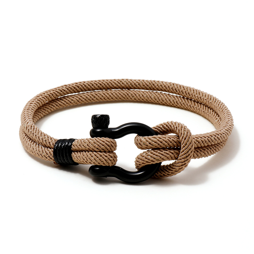 To My Daughter Love You Forever Nautical Bracelet-belovejewel.com