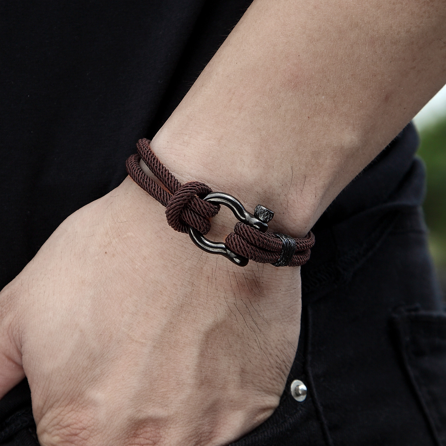 To My Son Love You Forever Nautical Bracelet-belovejewel.com