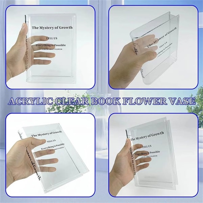 📙Books About Flowers - Book Vase (Flowers not included)🌷