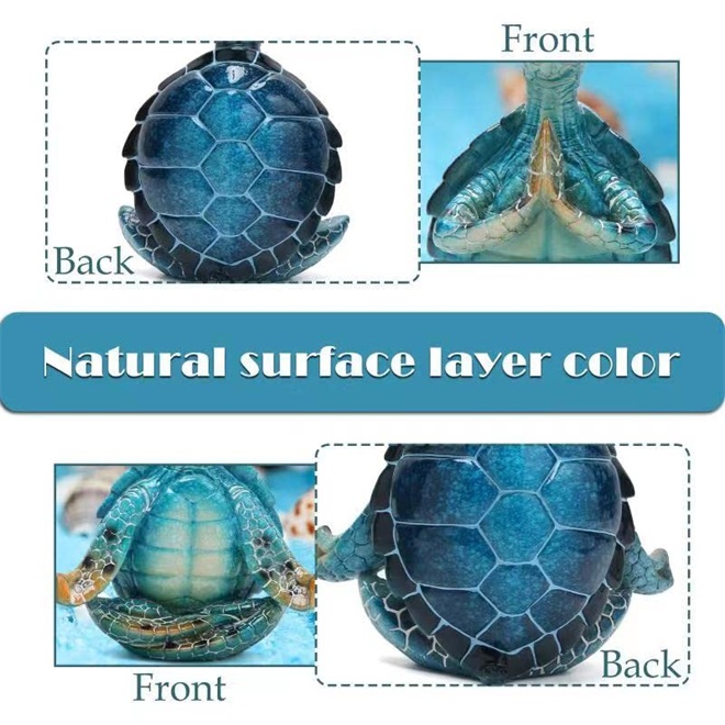 🐢Meditation Yoga Turtle Figurine For Spiritual Garden