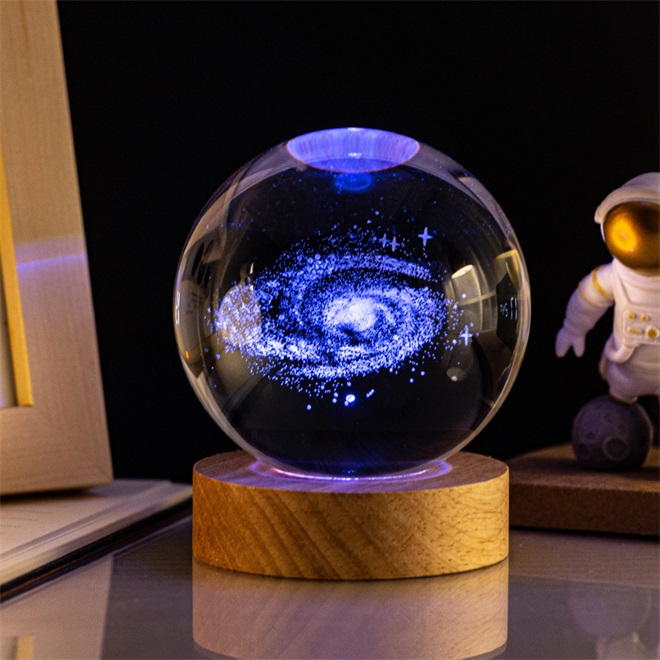 3D Planet Crystal Ball