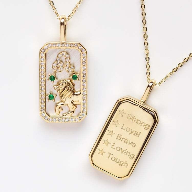 BELOVEJEWEL PEARL ZODIAC NECKLACE-belovejewel.com