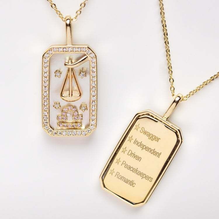BELOVEJEWEL PEARL ZODIAC NECKLACE-belovejewel.com
