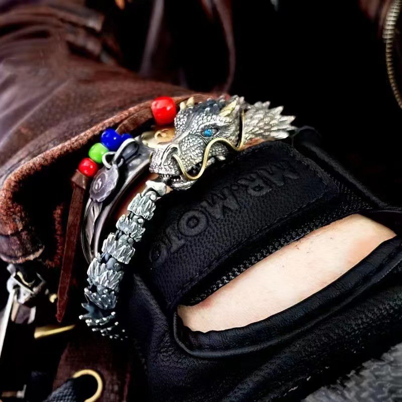 Handmade Dragon Chain Bracelet-belovejewel.com