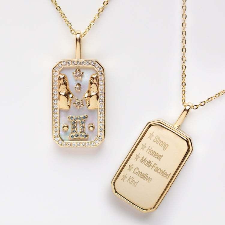 BELOVEJEWEL PEARL ZODIAC NECKLACE-belovejewel.com